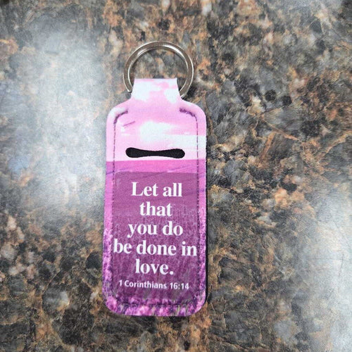 1 Corinthians 16:14 Keyring