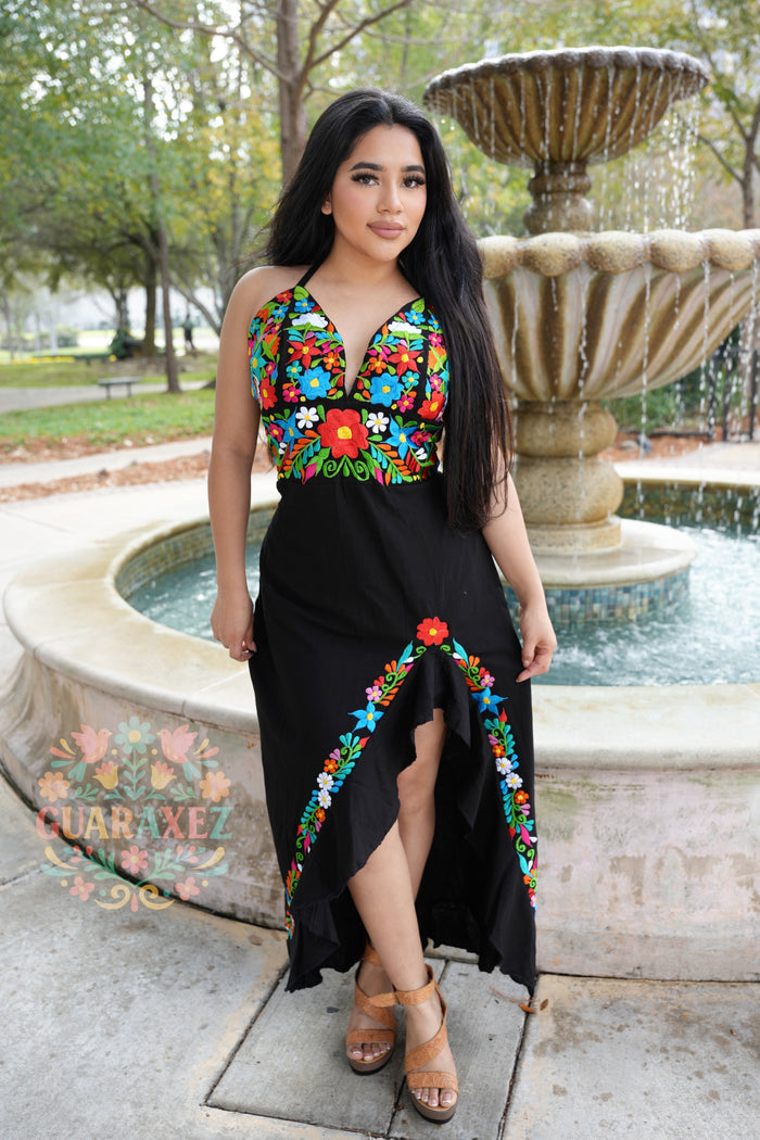 Alma Mexican Embroidery Dress
