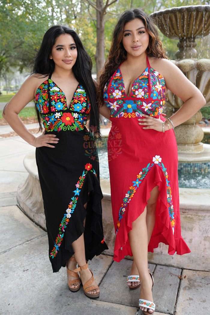 Alma Mexican Embroidery Dress