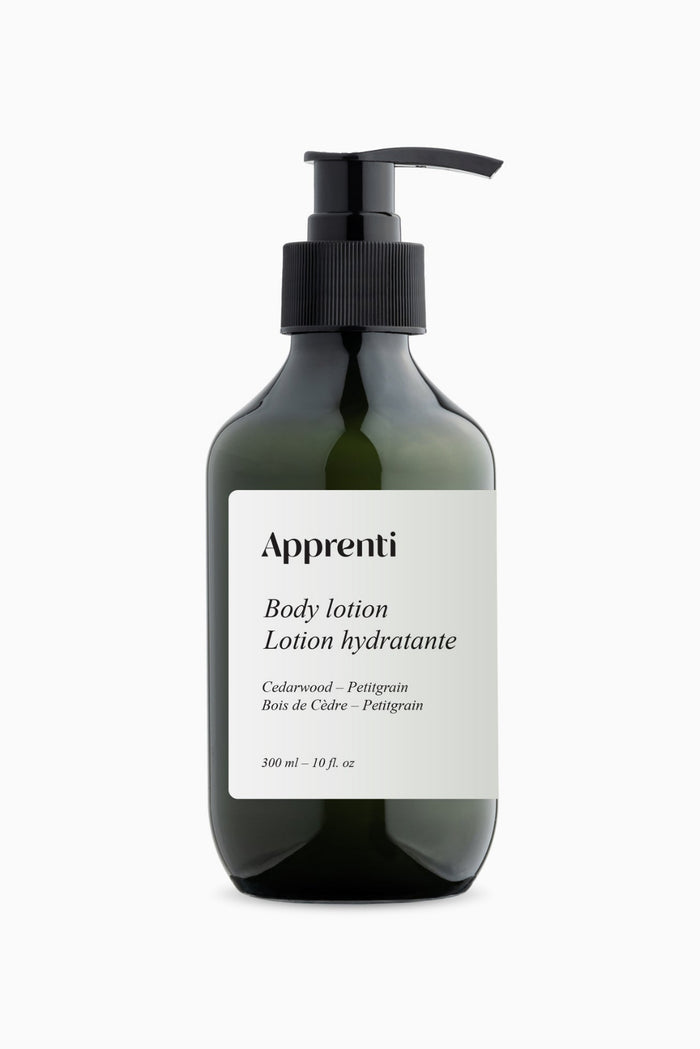 APPRENTI Lotion Hydratante - Bois de Cèdre et Petitgrain