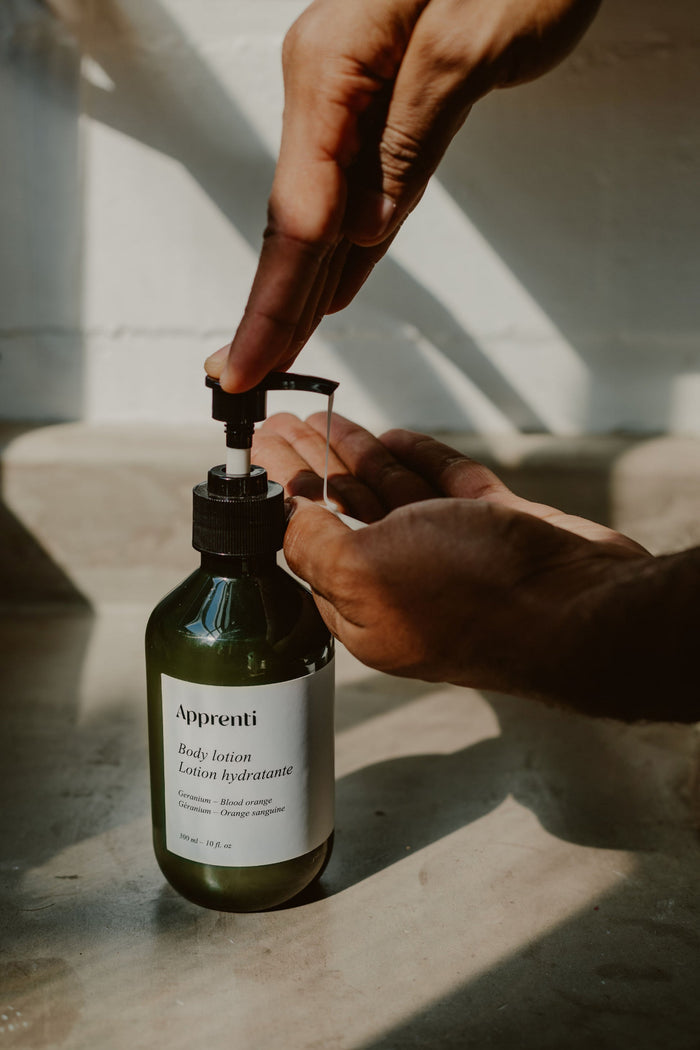APPRENTI Lotion Hydratante - Bois de Cèdre et Petitgrain