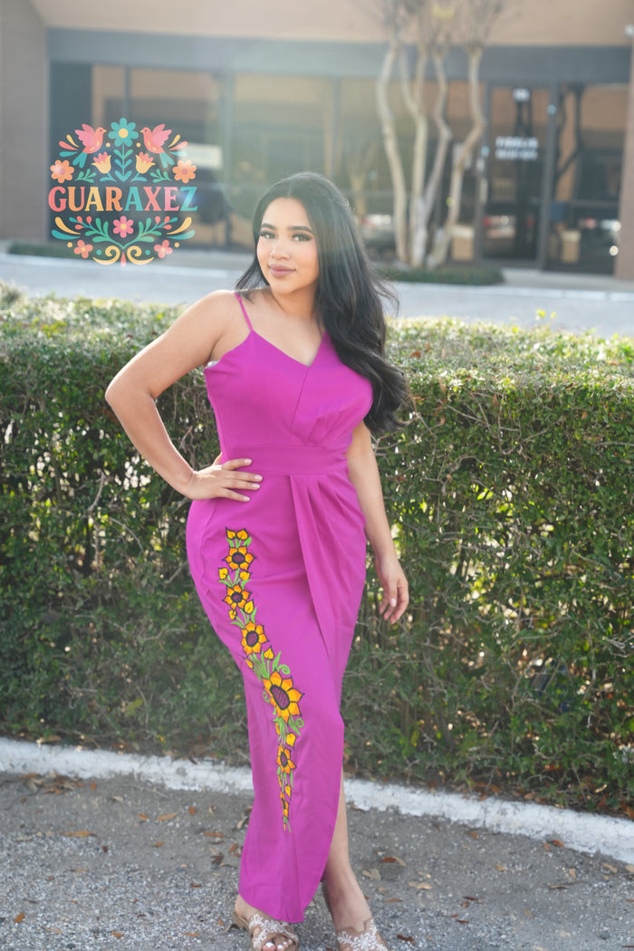 Aranza Mexican Embroidery Dress