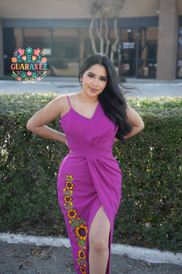 Aranza Mexican Embroidery Dress