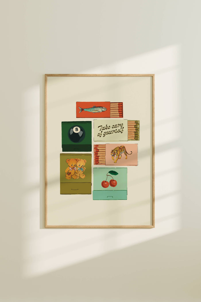 ARTBABY & CO. Affiche Boîte d'Allumettes