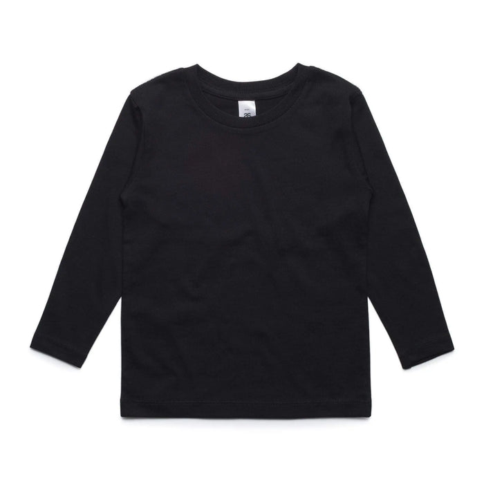 As Colour kids long sleeve tee 3007 Casual Wear As Colour BLACK 2K
