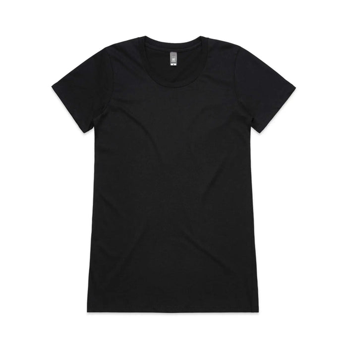 As Colour Women's Wafer tee 4002 Casual Wear As Colour BLACK XSM