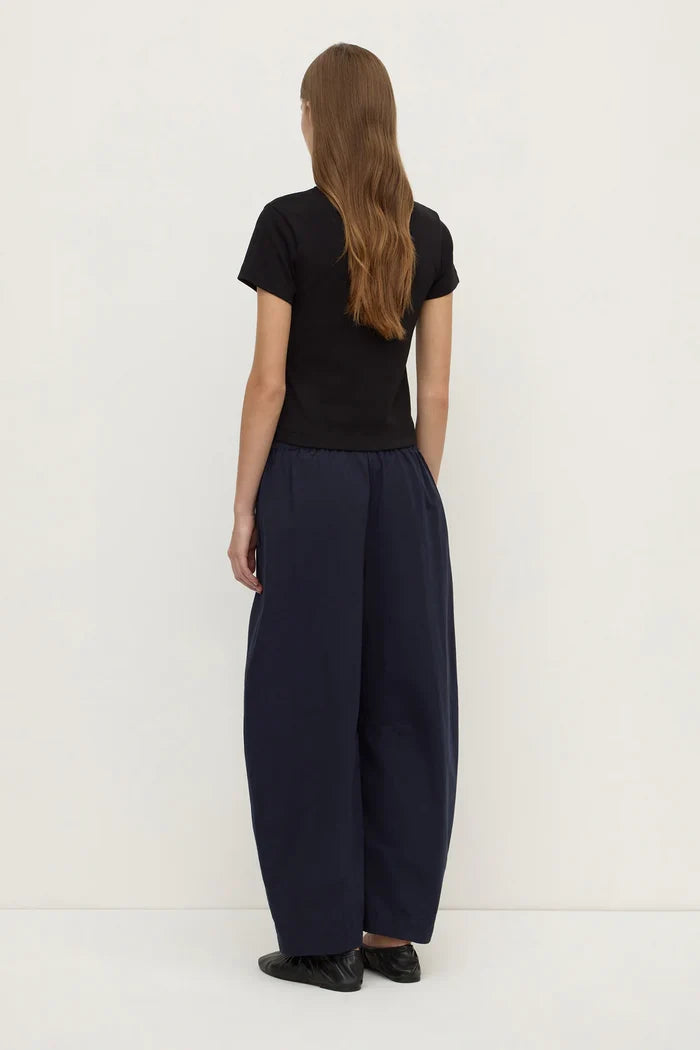 Assembly Label Lola Barrel Pant - Navy Hyde Boutique