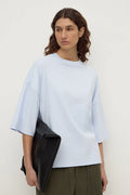 Assembly Label Max Cotton Oversized Tee - Powder Blue Hyde Boutique