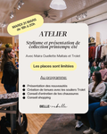 Atelier stylisme et présentation de collection printemps/été 🌸