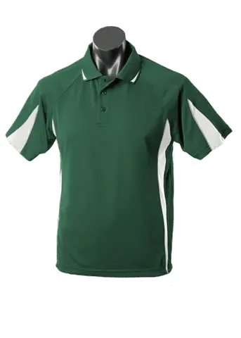 Aussie Pacific Eureka Kids Polo Shirt 3304 Casual Wear Aussie Pacific Bottle/White/Ashe 6