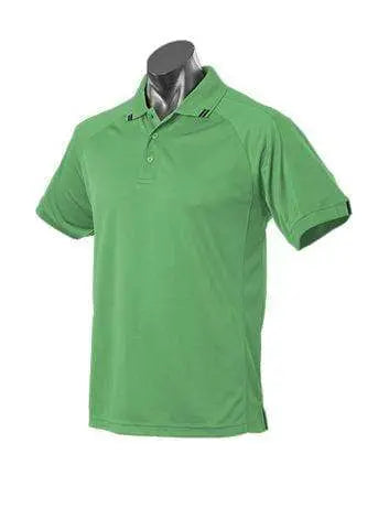 Aussie Pacific Flinders Men's Polo Shirt 1308 Casual Wear Aussie Pacific Apple/Black S