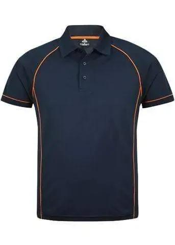 Navy/Fluro Orange / S