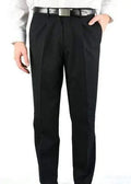 Aussie Pacific Pleated Men's Pants 1801 Corporate Wear Aussie Pacific Black 72R