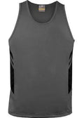 Aussie Pacific Tasman Kids Singlet 3111 Casual Wear Aussie Pacific Ashe/Black 4