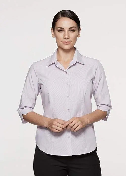 Aussie Pacific Ladies Belair 3/4 Sleeve Shirt 2905T Corporate Wear Aussie Pacific