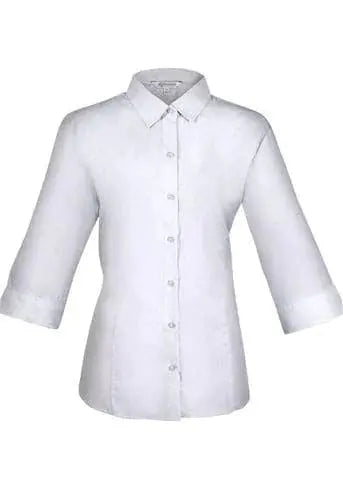 Aussie Pacific Ladies Belair 3/4 Sleeve Shirt 2905T Corporate Wear Aussie Pacific Silver 4