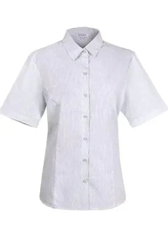 Aussie Pacific Ladies Belair Short Sleeve Shirt 2905S Corporate Wear Aussie Pacific Silver 4