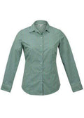 Aussie Pacific Ladies Epsom Long Sleeve Shirt 2907L Corporate Wear Aussie Pacific Emerald 4