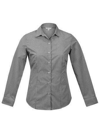 Aussie Pacific Ladies Epsom Long Sleeve Shirt 2907L Corporate Wear Aussie Pacific Slate 4