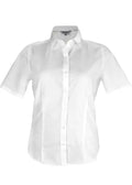 Aussie Pacific Ladies Kingswood Short Sleeve Shirt 2910S Corporate Wear Aussie Pacific White 4
