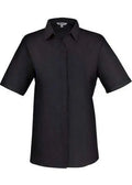 Aussie Pacific Ladies Short Sleeve Shirt 2902S Corporate Wear Aussie Pacific Shadow Grey 4