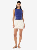 Avant Mini Skirt in Whisper White