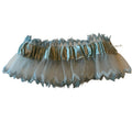Baby Blue Satin and Lace Garter circa 1960s