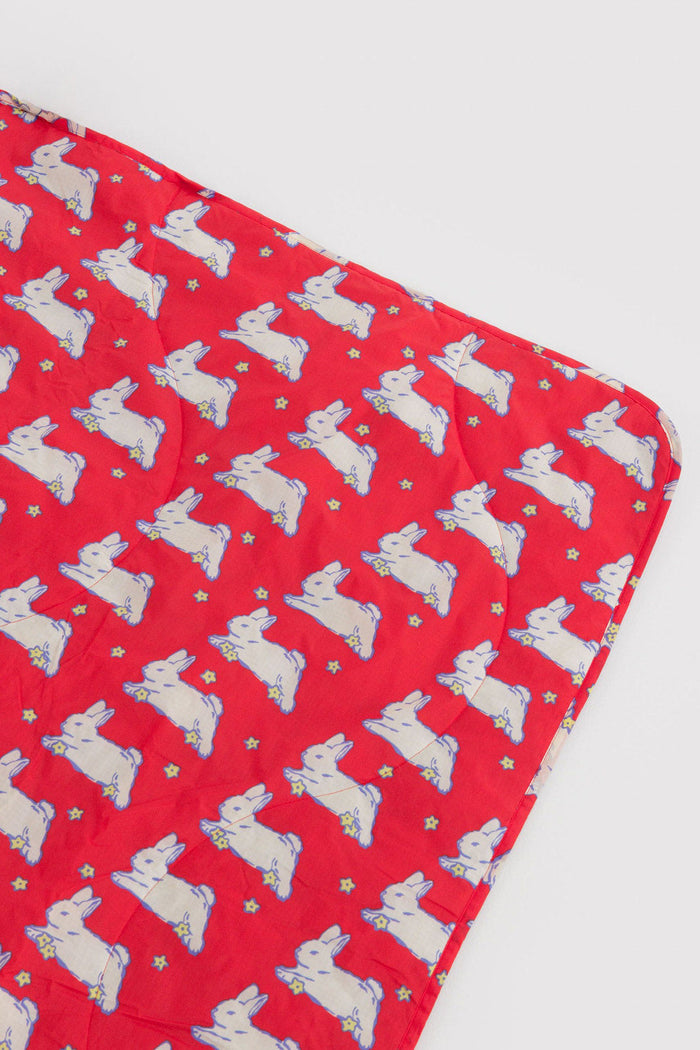 BAGGU  Couverture Pique-Nique Puffy - Lapins