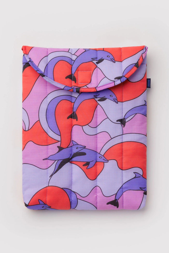BAGGU Housse d'Ordinateur 13"/14" - Dauphin