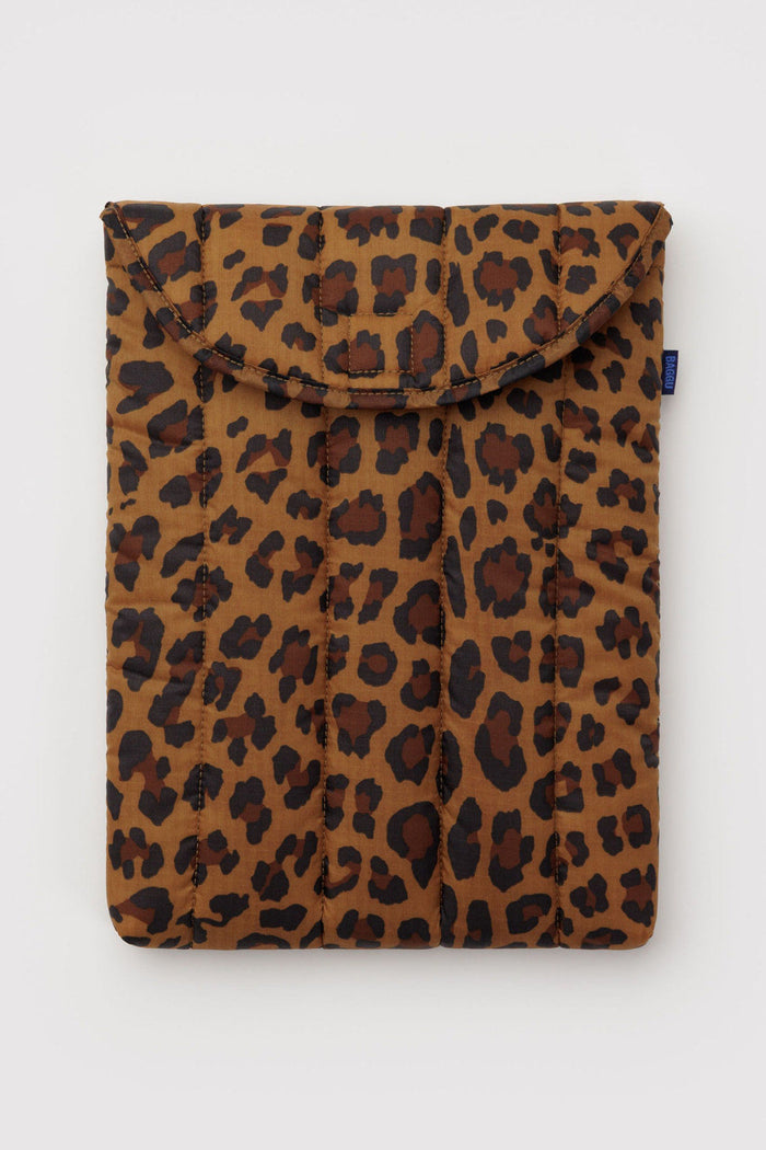 BAGGU Housse d'Ordinateur 13"/14" - Léopard