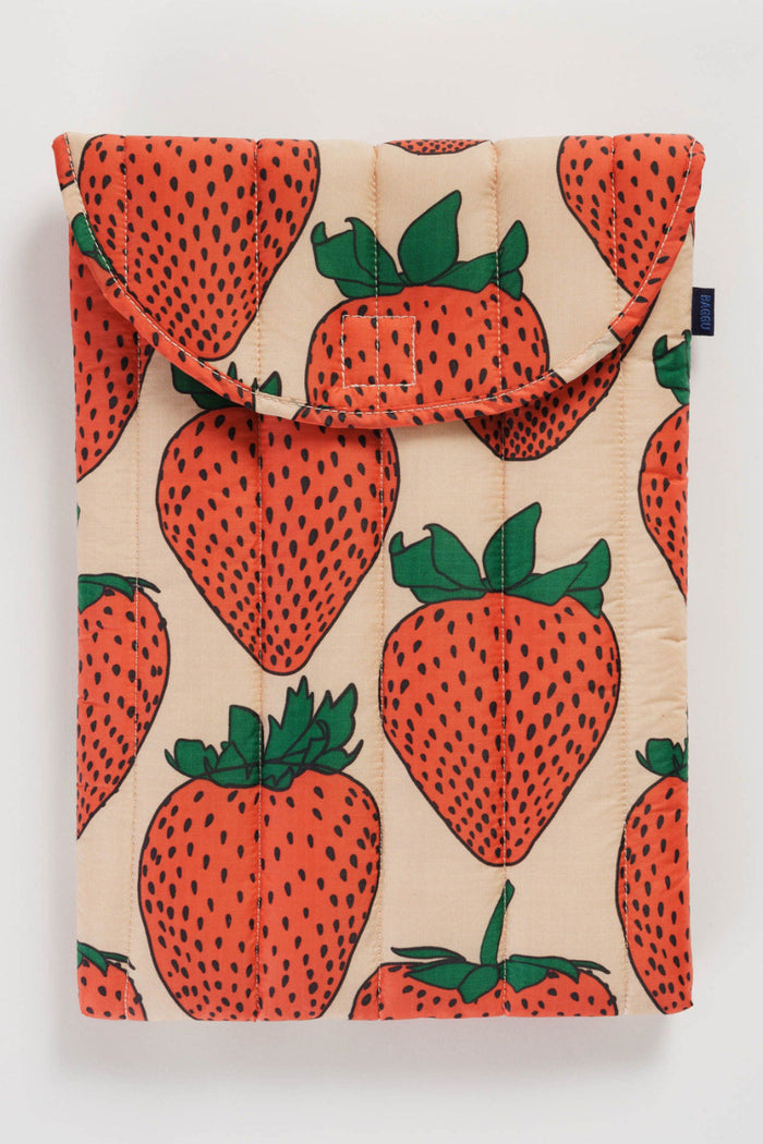 BAGGU Housse d'Ordinateur 16" - Fraise