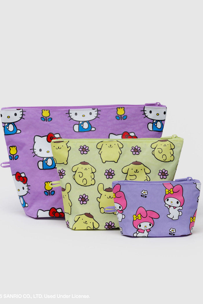 BAGGU Pochette Go - Hello Kitty and Friends Floral