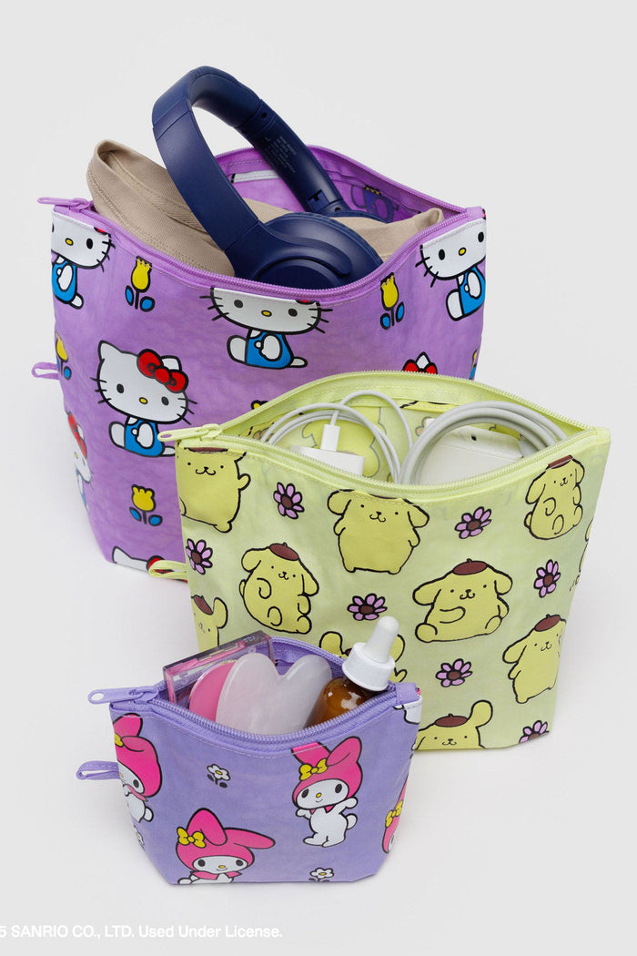 BAGGU Pochette Go - Hello Kitty and Friends Floral