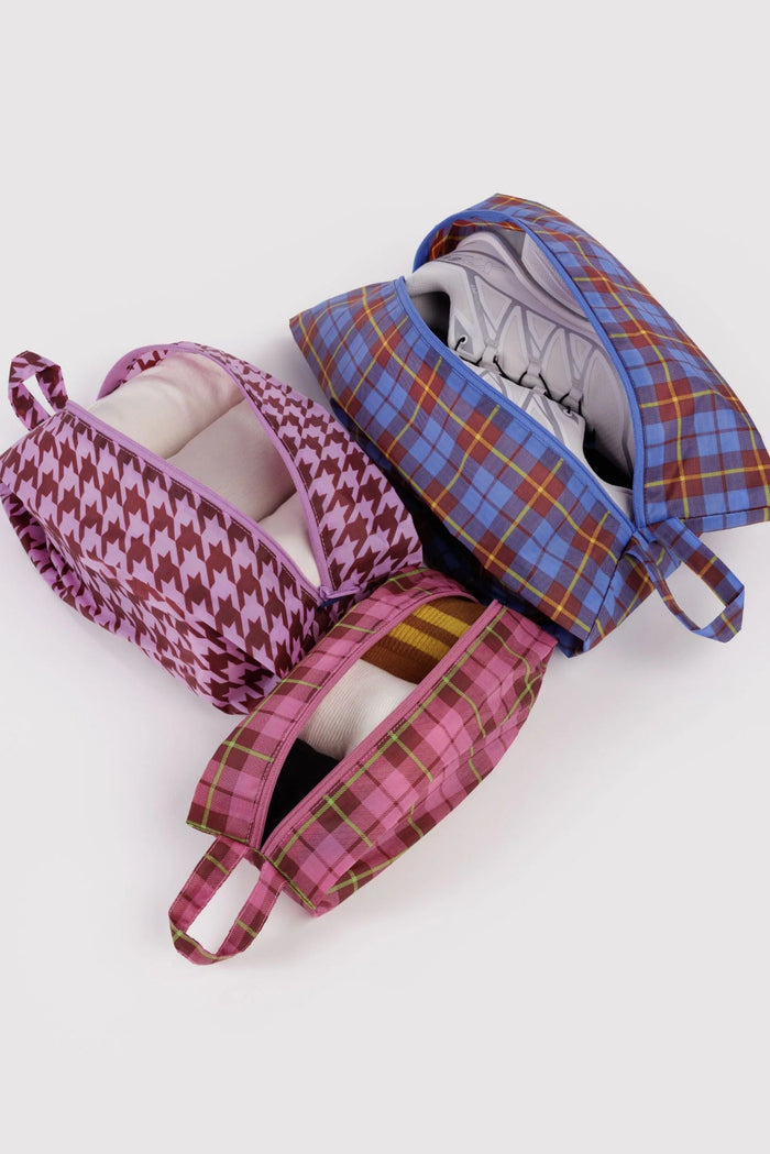 BAGGU Pochette ZIP 3D - Check Mix