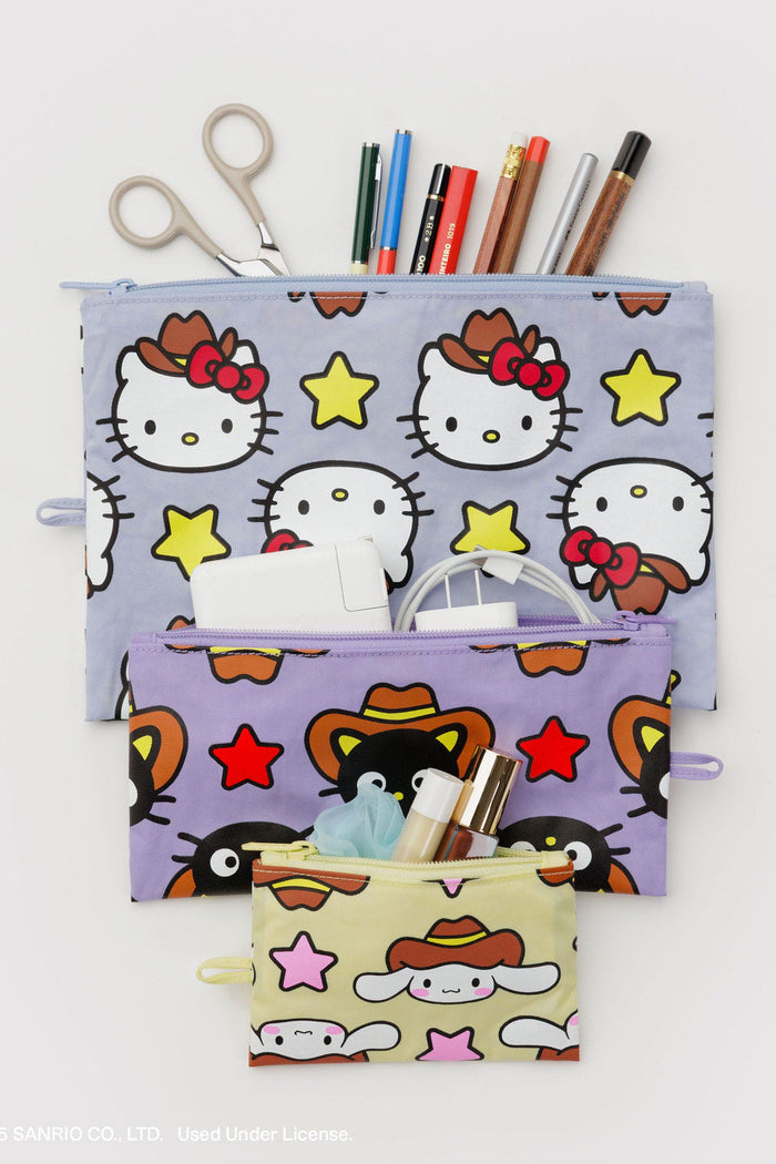 BAGGU Pochettes Plates - Hello Kitty Western