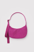 BAGGU Sac Petit Crescent Nylon - Deep Fuchsia