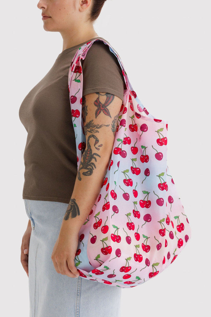 BAGGU Sac Réutilisable Grand - Cerise