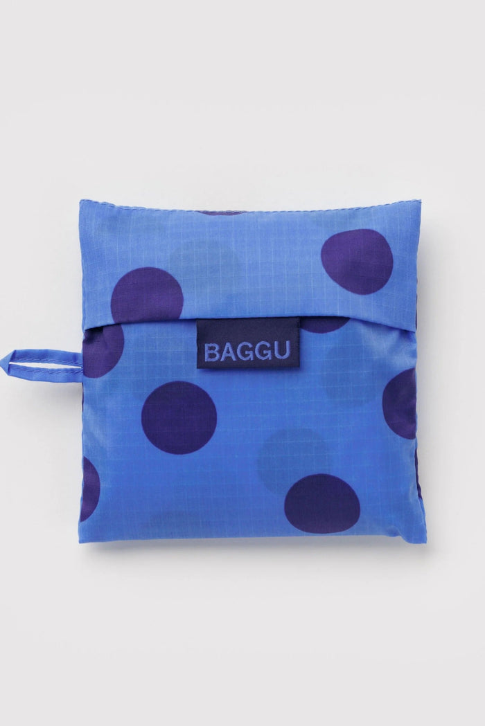 BAGGU Sac Réutilisable Standard - Polka Dot Bleu