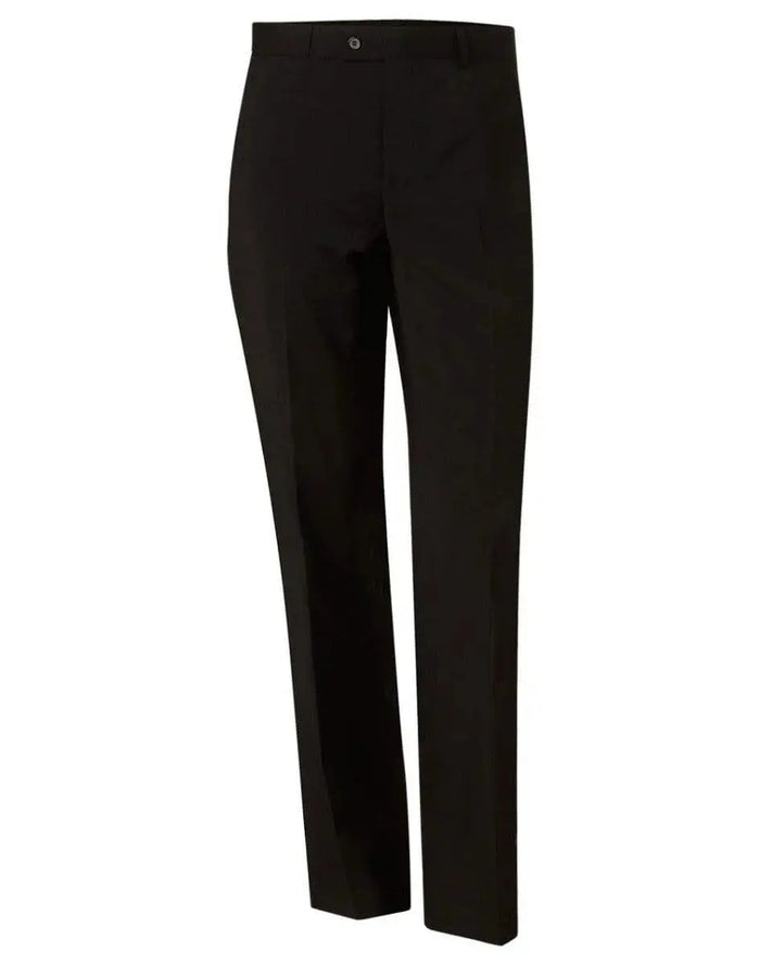 BENCHMARK Men's Poly/Viscose Stretch Pants Flexi Waist M9330 Metro Workwear.