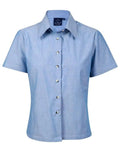 BENCHMARK Ladies Chambray Short Sleeve BS05 Metro Workwear.