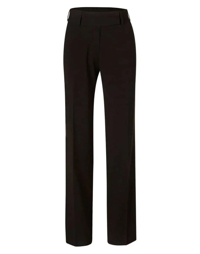 BENCHMARK Women's Poly/Viscose Stretch Stripe Low Rise Pants M9430 Metro Workwear.