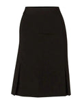 BENCHMARK Women's Wool Blend Strecth Pleated SKirt M9473 Metro Workwear.