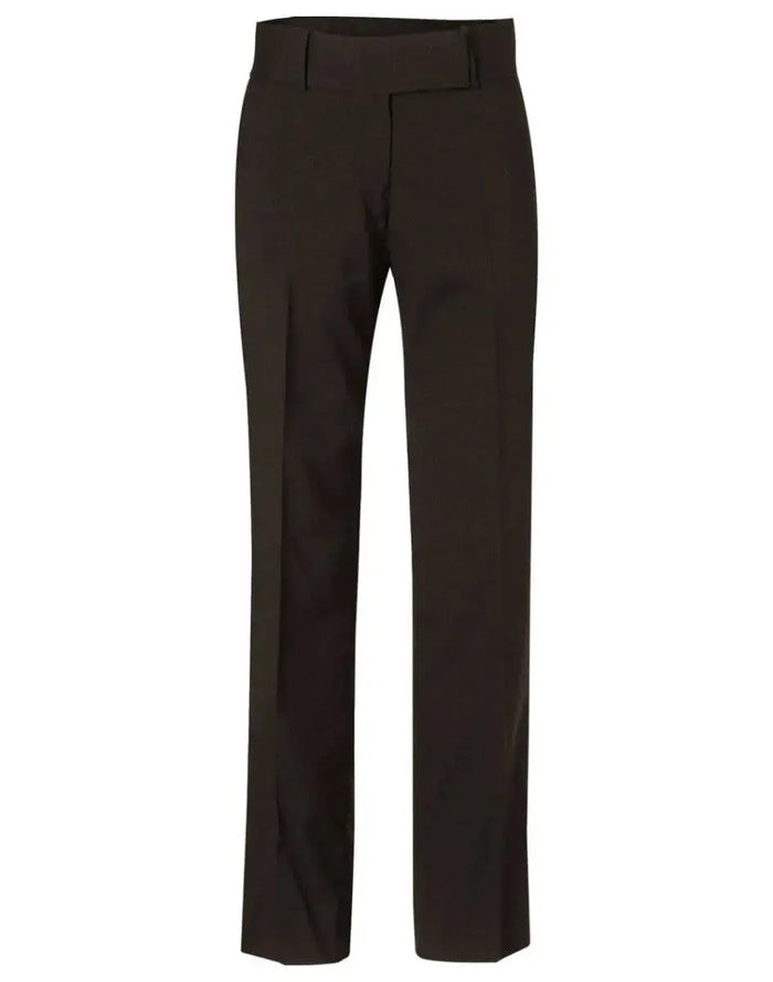 BENCHMARK Women's Wool Blend Stretch Low Rise Pants M9410 Metro Workwear.