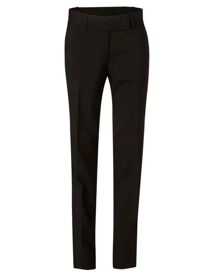 BENCHMARK Women's Wool Blend Stretch Low Rise Pants M9410 Metro Workwear.