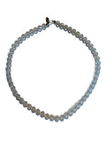 Beveled Crystal Bead Necklace circa 1960s