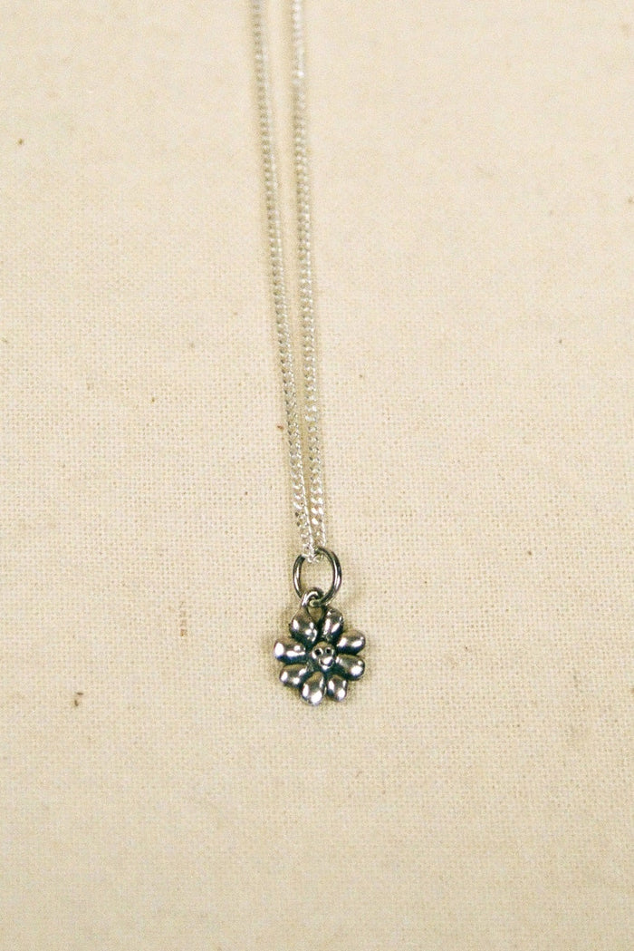 BILAK JEWELRY Collier Tiny Flower  - Argent