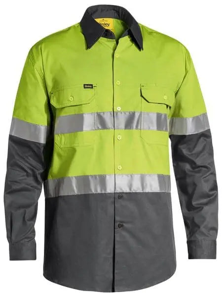 Bisley 3M Taped Cool Lightweight Hi Vis Shirt BS6696T - City Workwear