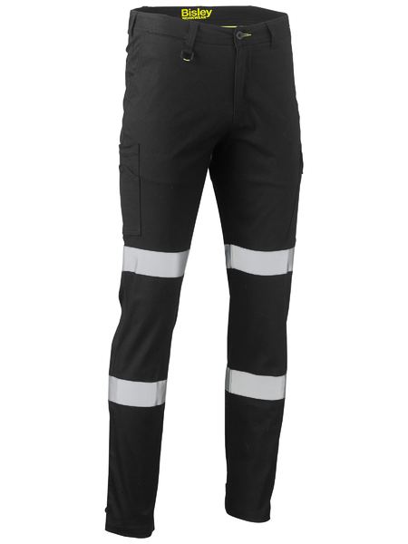 Bisley Taped Biomotion Stretch Cotton Drill Pants BPC6008T