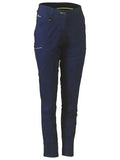 Bisley Women's Mid Rise Stretch Cotton Pants BPL6015 - Allsorts Workwear