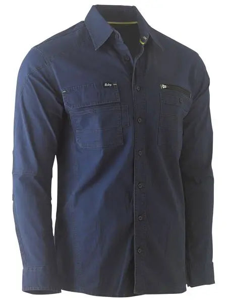 Bisley Workwear Flex & Move™ Utility Shirt Long Sleeve BS6144 - City Workwear